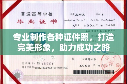 忻府专业制作各种证件照，打造完美形象，助力成功之路